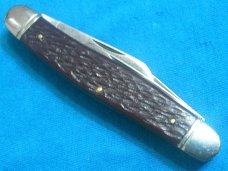 VINTAGE CAMILLUS POWR KRAFT USA 4 BLADE STOCKMAN FOLDING POCKET KNIFE KNIVES OLD