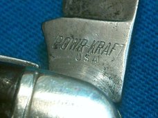 VINTAGE CAMILLUS POWR KRAFT USA 4 BLADE STOCKMAN FOLDING POCKET KNIFE KNIVES OLD