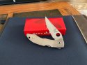 Benchmade Mini Pika II Titanium Handle w/2.9" Plain Clip Point Blade 