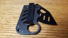 Boker Stowaway Lockback Hidden Credit Card Knife with Clip and 440 Stainless Steel 