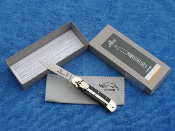 New 5-3/4" Ebonywood Hubertus leverlock auto (110.Hz.08)