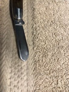 Case XX PRETTY BONE KNIFE USA 6347 HP STOCKMAN 5-DOT 1985 # 23-K-20