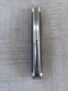 K'roo Custom Desert Ironwood Wharnie Slimline Trapper.4"..slip/coa..rwl34...ea blade pulls diff side