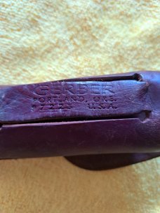 Vintage Gerber "First Folding Hunter"; EXCELLENT