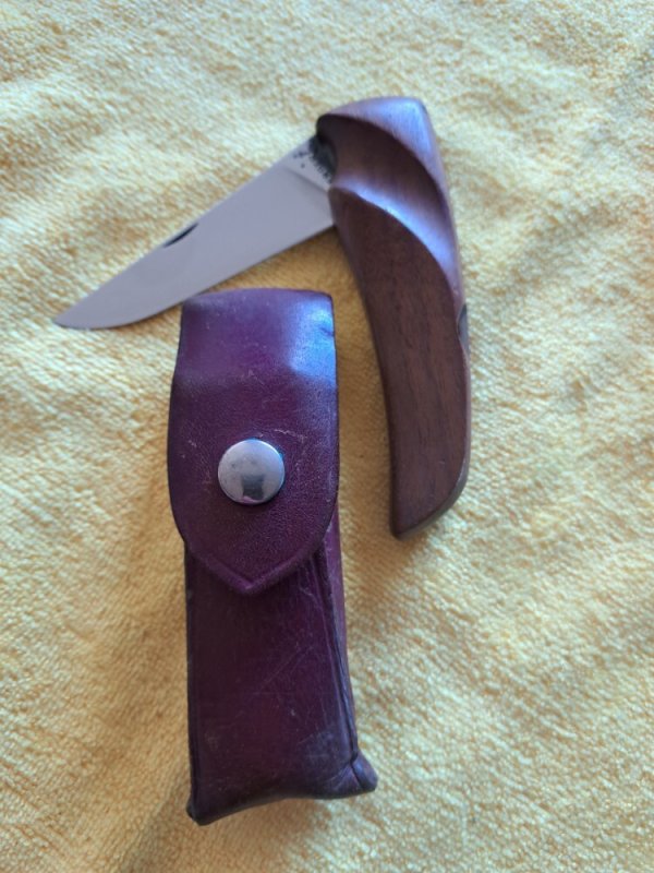 Vintage Gerber "First Folding Hunter"; EXCELLENT