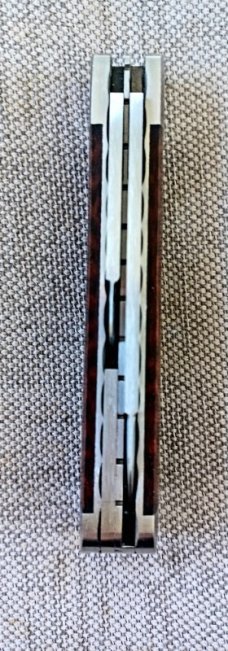 Jeffery Mitchell Snakewood Eureka Jack...4" closed..Cpm154. .New from maker..Spear and coping