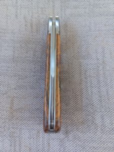Bobby Toole Vintage Rag Micarta Lanny...Cpm154...3 15/16" closed..New...pouch and coa.