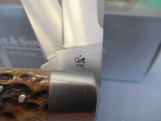 Case XX 2018 Tony Bose Brown Bone Premium Stockman Pattern # TB632018
