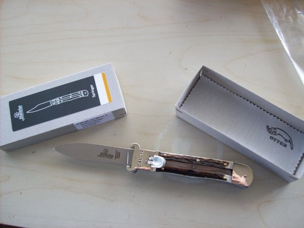 Hubertus Knife Shellpuller Patronenzieher Solingen Germany Large Size 11 UNUSED NIB.