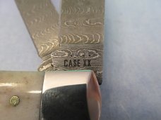 Case XX 2023 Damascus Vintage Bone Trapper Pattern #V6254 DAM 