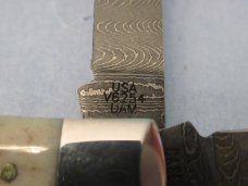Case XX 2023 Damascus Vintage Bone Trapper Pattern #V6254 DAM 
