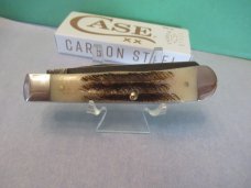Case XX 2023 Damascus Vintage Bone Trapper Pattern #V6254 DAM 