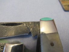 Case XX 2023 Damascus Vintage Bone (Error) Saddlehorn  Pattern #TBV62110 DAM 