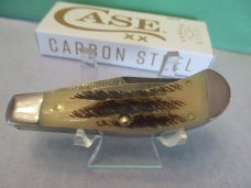 Case XX 2023 Damascus Vintage Bone (Error) Saddlehorn  Pattern #TBV62110 DAM 