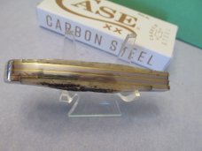 Case XX 2023 Damascus Vintage Bone Mini Trapper Pattern #V6207DAM 