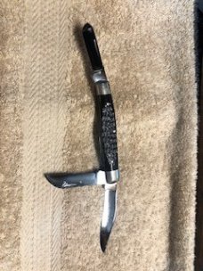 Case XX TEXAS JACK BONE  KNIFE USA 6392 3-DOT 1978 # 23-K-22