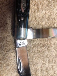 Case XX TEXAS JACK BONE  KNIFE USA 6392 3-DOT 1978 # 23-K-22