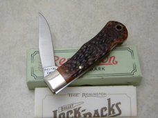 Remington UMC USA 1984 Delrin R1173L Baby Bullet Lockback Knife in Box