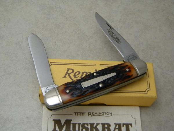 Remington Bullet 1988 R4466 Delrin Muskrat Knife in Box