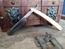 RARE Vintage Solingen, Gustav Neeff Straight Razor - Metro Steel - New York 1920s-1930s