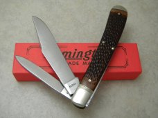 Remington Bullet 1986 R1263 Delrin Banana Trapper Knife in Box