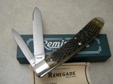 Remington UMC USA 2006 R1273B Bone Banana Trapper Knife in Box