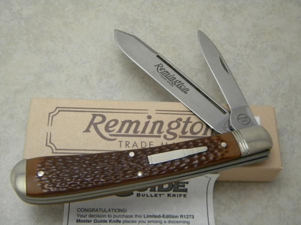 Remington UMC USA 1995 R1273 Delrin Banana Trapper Knife in Box Remington UMC USA 1995 R1273 Delrin Banana Trapper Knife in Box