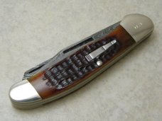 Remington UMC USA 2010 R2253D Bone Damascus Copperhead Knife in Box