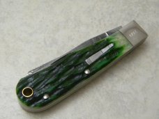Remington UMC USA 2012 R1173 Bone Damascus Baby Bullet Knife 