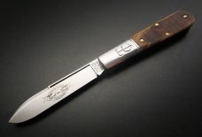 Great Eastern Cutlery #15 TC Barlow Rough Sawn Osage Wood GEC 152121