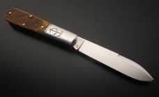 Great Eastern Cutlery #15 TC Barlow Rough Sawn Osage Wood GEC 152121