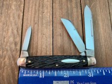 Schrade Walden NY 810 Stockman Jigged Black MG9