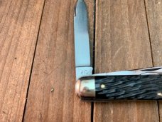 Schrade Walden NY 810 Stockman Jigged Black MG9