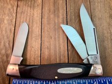 Buck 307 USA Stockman Black Sawcut Phenolic Pre-1986 MG10