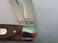Schrade USA Old Timer Rough Saw Cut Delrin Stockman Pattern # 98OT
