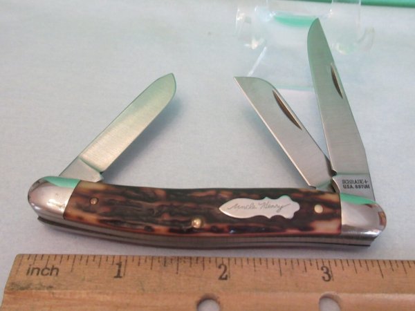 Schrade USA Uncle Henry Stockman Pattern # 897UH