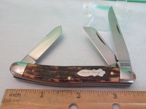 Schrade USA Uncle Henry Stockman Pattern # 897UH