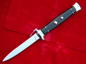 Vintage Rosa Uliana Primo Italian OTF Automatic Brazilian horn