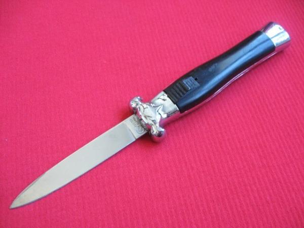 RARE Style Vintage Double Action PASTOR ALEMAN  OTF Switchblade Knife