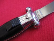 RARE Style Vintage Double Action PASTOR ALEMAN  OTF Switchblade Knife