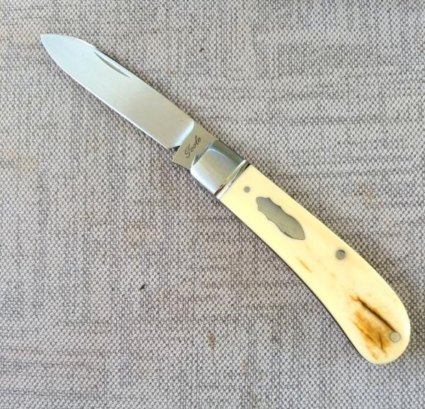 Bobby Toole Mammoth Zulu ...Cpm154..3.75" closed..fluted Integral Bolsters..coa and pouch.