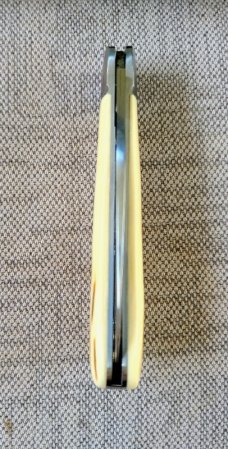 Bobby Toole Mammoth Zulu ...Cpm154..3.75" closed..fluted Integral Bolsters..coa and pouch.