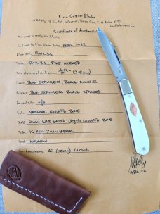 K'roo Giraffe Bone Zulu..Rwl34..4"..Fluted bolsters..filework..Dyed Bone Zulu War Shield..coa/slip 