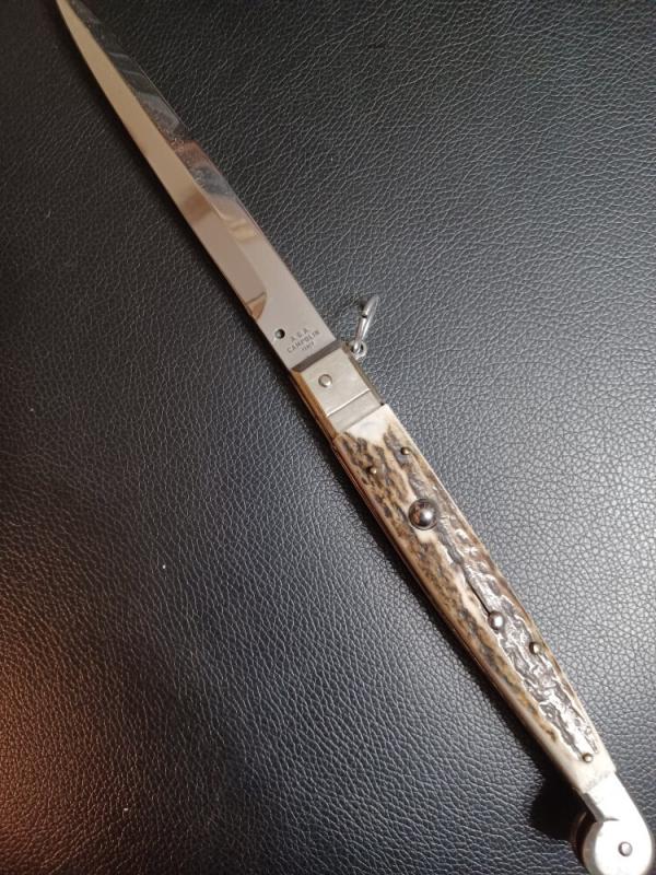 12"  AGA Campolin Sicilian Fighter Stag Horn. 
