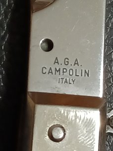 12"  AGA Campolin Sicilian Fighter Stag Horn. 