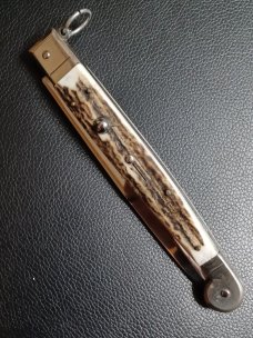12"  AGA Campolin Sicilian Fighter Stag Horn. 