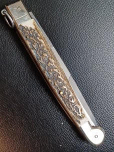 12"  AGA Campolin Sicilian Fighter Stag Horn. 