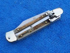 New 5-3/4" Stag Horn Hubertus leverlock auto (110.HH.08) II