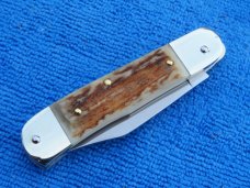 New 5-3/4" Stag Horn Hubertus leverlock auto (110.HH.08) II