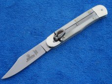 New 7-3/4" Bone Hubertus leverlock auto (110.KN.11)